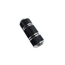 Black New Aluminum Two side Auto Lock Tattoo Grips 1" (25*63mm) for Liner shader Tattoo Machine guns ink needle supplies