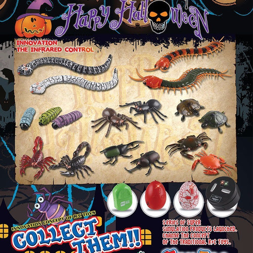Kids Toys Funny RC Infrared Ants / Cockroaches / Spiders Remote Control Mock Fake Animal Trick RC Toy Kids Gift