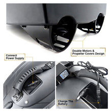 50cm Big Size 2.4G 500M RC Fishing Bait Boat Wireless Fish Finder Bait Boat Low Noise Double Motor1.5kg Loading LED Search Light