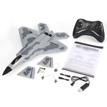FX-822 F22 2.4GHz 290mm Wingspan EPP RC Fighter Done Battleplane RTF Remote Controller RC Quadcopter Aircraft Drone Model Toy