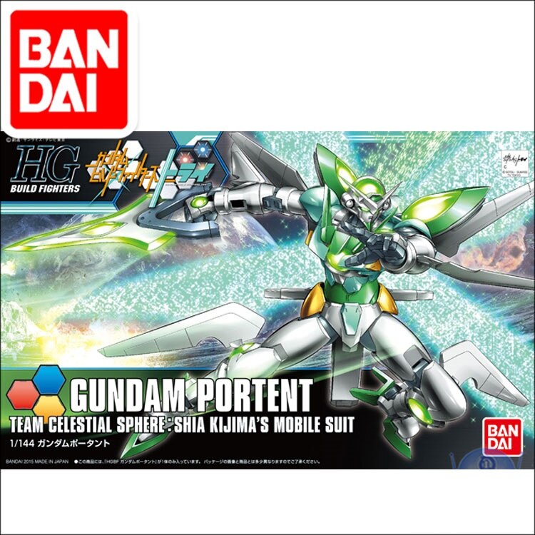 Original Gundam Model HG 1/144 GUNDAM PORTENT Unchained Mobile Suit Kids Toys