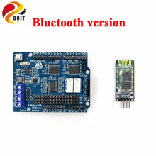 Motor Drive Shield, Servo Driver Board 2ch/4ch DC Motor Servo Controller for Arduino RC Robot Tank Car Chassis DIY Robotic Arm