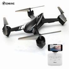 Eachine E32HW WiFi FPV With 720P HD Camera Altitude Hold Mode Black Two Batteries RC Drone Quadcopter RTF