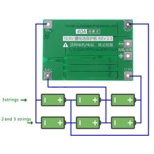 1pcs 3S 11.1V 12.6V 40A w/Balance 18650 Li-ion Lithium Battery BMS Protection Board Enhanced/Balanced Version