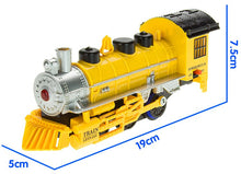 2019 Hot Sale Train track rail car engineering car electric bicycle toy model train carro de controle remoto a gasolina Kids Toy