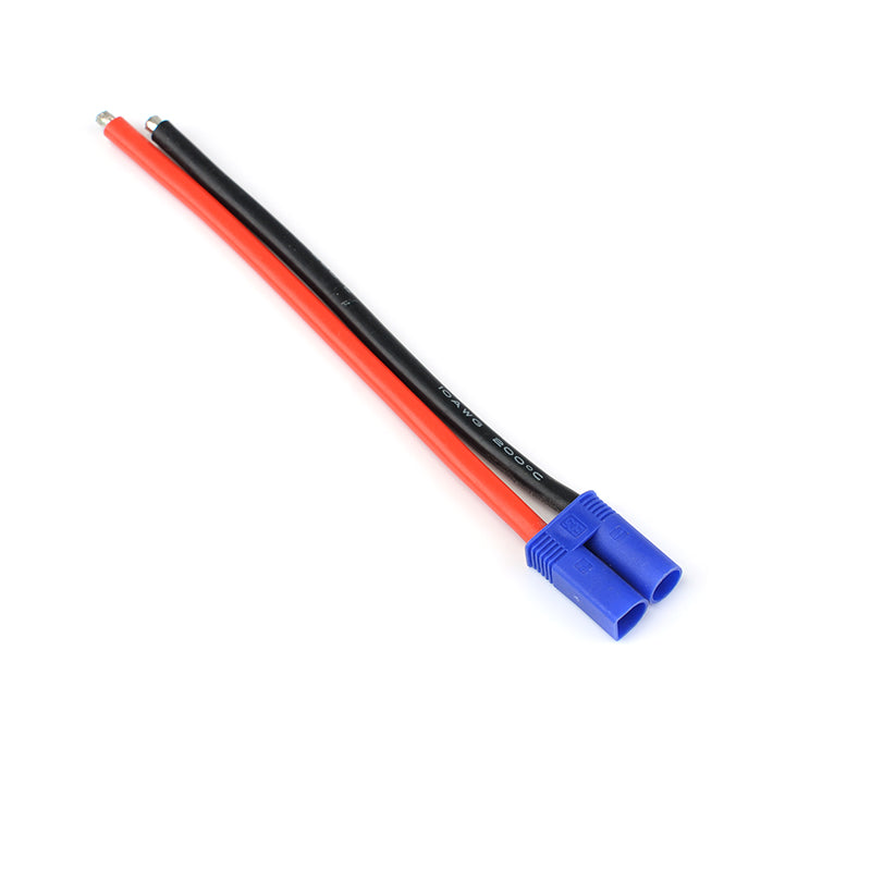 2 Pcs or 3 Pcs EC5 Male Plug Connector 10CM EC5 Battery Connector Plug with AWG Wire