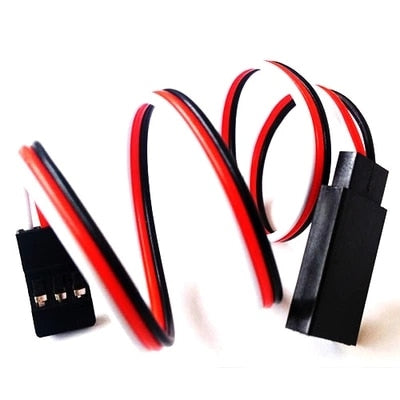 10Pcs 100/150/300/500mm Servo Extension Lead Wire Cable For RC Futaba JR Male to Female