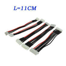 10PCS Lipo Battery Balance Charger Cable 11CM 2S 3S 4S 5S 6S 22AWG Cable Soft Silicon Wire Plug For IMAX B3 B6
