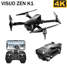 VISUO ZEN K1 5G WIFI FPV GPS 4K 720P HD Dual Camera 90 Degrees Wide Angle Foldable RC Drone Quadcopter VS XS809HW SG106 H37 M69