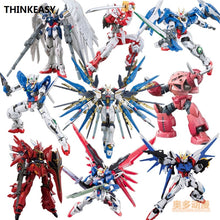 Bandai Original Gundam Model HGUC 1/144 Justice Freedom RX-78 UNICORN Destiny Armor Unchained Mobile Suit Kids Toys With Holder