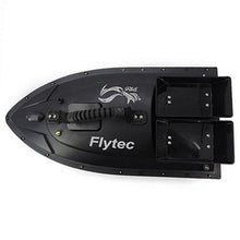 Portable Flytec V500 RC Boat Toy Fishing Bait 500m Remote Fish Finder Double Motor 5.4km/h RC Ship with Transmitter Blue Light