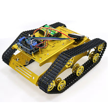 PS2 Joystick Control Smart Robot Tank Chassis with Dual DC 12V Motor+UNO Board+Motor Driver Board for DIY Project Y100