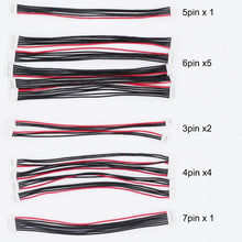 13PCS Pixhawk 2.4.8 PX4 Flight Control Cable 1.25mm 3P / 4P / 5P / 6P /7Pin 10cm Length 4Pin & 5Pin & 7Pin debug Lines For PIX