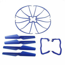 Lightweight Drone Accessories 4 pcs Blade/Tripod/Protection ring Main Propeller Replacement Spare Parts for Syma X5 X5C