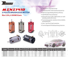 SURPASS HOBBY MINI 1410 2500KV 3500KV 5500KV 7500KV 9500KV Brushless Motor for Kyosho Mr03 Pro Atomic DRZ 1/24 1/28 1/32 RC Car