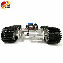 Mini T100 Crawler Metal Tank Robot Chassis with Arduino Wireless WiFi Controller Kit for Modification RC Toy by APP Phone