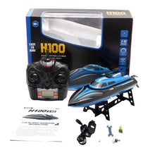 TKKJ H100 2.4G RC Boat 180 Degree Flip High Speed Electric RC Racing Boat for Pools, Lakes and Outdoor Adventure