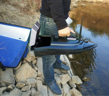 Free Bag Auto RC Remote Control Fishing Bait Boat Toy 500M Waterproof grass Twin-Bucket Roll RC Dipping boat With Night Light