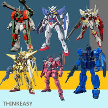 GAOGAO Gundam Model HG 1/144 Justice Freedom 00 Destiny Armor Unchained Mobile Suit Kids Toys With Holder