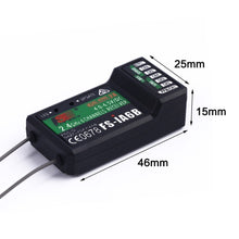 FlySky FS-iA6B iA6B 2.4G 6CH AFHDS Receiver For FS-i10 FS-i6 FS i6 Transmitter FPV Racer Parts