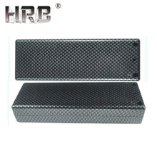 Carbon Fiber Hard Case Shealth Orange Banana Mirror Black Hardcase RC Lipo Battery Accessories Wrap 2S 3S 4S 5S 6S Protect Parts