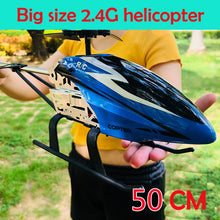 2019 new 3.5CH Single Blade 50cm Large Remote Control metal RC Helicopter with Gyro RTF for kids Outdoor Flying toy