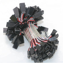 10pcs 100mm/150mm/200mm/300mm/500mm RC Servo Extension Cord Cable Wire Lead JR For Rc Helicopter Rc Drone