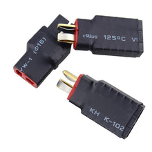 1PC Male T-Plug Deans To Female TRX Traxxas Connector Adapter Conversion Plug For RC Battery ESC & Charger