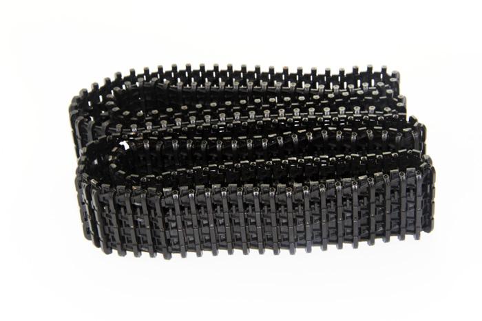 2pcs/lot of Plastic Track for DIY Robot Tank Smart Car Caterpillar 4.5X78cm