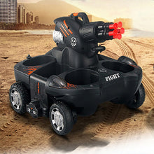 Amphibious Tank Four-Wheel Drive Remote Control Electric Bomb Water Spray Charging Remote Control Car for Boy