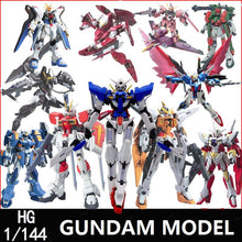 Bandai Gundam Model HG 1/144 Justice Freedom Exia 00 KYRIOS Destiny Armor UNICORN Unchained Mobile Suit Kids Toys