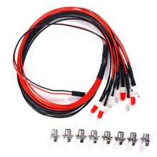 ABWE Best Sale 8 LED 5mm White Color Red Color LED Light Set for HSP RC Cars WS
