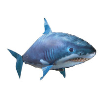 Remote Control Shark Toys Air Swimming Fish Infrared RC Flying Air Balloons Clown Fish Kid Toys Gifts Party Decoration Drop ship