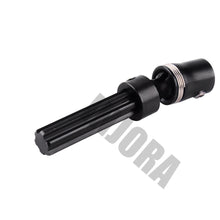 INJORA 1PCS Black Red Metal Drive Shaft for 1/10 RC Crawler Car Traxxas TRX4 Axial SCX10 90046 D90 TF2 RC Car Part