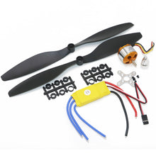 4set/lot A2212 1000KV 2200KV A2208 Brushless Outrunner Motor +30A ESC+1045 Propeller Quad-Rotor Set for RC Aircraft Multicopter