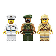 Enlighten Building Block Military Battle Sea Force Coastline Conflict 3 Figures 235pcs Educational Bricks Toy Boy Gift