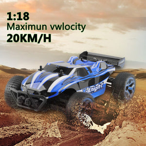 1/18 Scale RC Car 4CH Off-Road Vehicles Model Toy 20km/h High Speed Dirt Bike Electric Remote Control Car for Kids Toys Big Sale