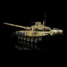2.4Ghz Henglong 1/16 Yellow 6.0 Plastic Version Russia T90 RTR RC Tank 3938 Model TH12992