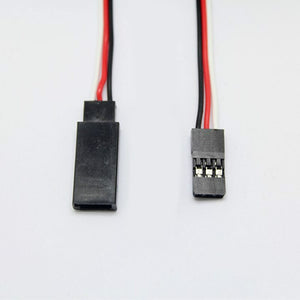 10Pcs 100/150/300/500mm Servo Extension Lead Wire Cable For RC Futaba JR Male to Female