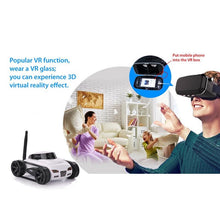 Mini Wifi Robot Camera RC Tank APP Real-time Controlled by IOS Android Smart Device for Children Kis Remote Control Toys Gifts
