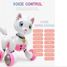 Intelligent Touch Induction Wireless Robot Dog Toy for Kids Boys and Girls Voice Walking Smart Dog and cat