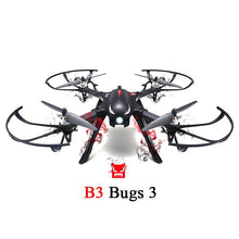 MJX B3 Bugs 3 RC Drone Helicopter Quadcopter Brushless 2.4G Mini Drone with 4k Camera Mount Gyro Drone Professional Helicopter
