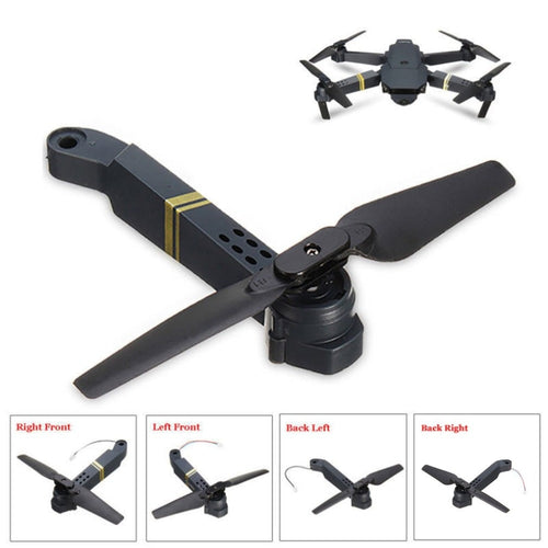 Professional Easy To Install E58 WIFI FPV RC Quadcopter Axis Arm Spare Parts with Motor & Propeller Supplies