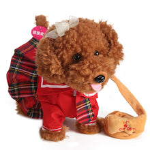 Toy Robot Dog For Kids Intelligent Control Dog Rc Robots Animals New Year Gifts Electronic Teddy Toy Dog That Walks Barks blue