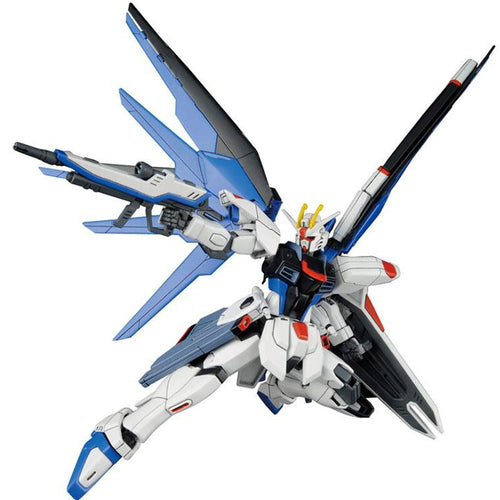Japaness Bandai Original Gundam HG 1/144 Model ZGMF-X10A Strike Freedom Destroy Armor Unchained Mobile Suit Kids Toys