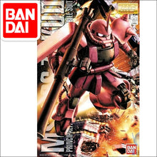 Original Gundam MG 1/100 Model MS-06S ZAKU 2 PRINCIPALITY OF ZEON CHAR AZNABLE Mobile Suit THE ORIGIN GTO Kids Toys BANDAI