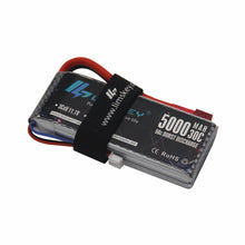 2PCS New Version Rc Lipo Battery 2S 7.4V 5000mah 30C Max 60C for Wltoys 12428 12423 1:12 RC Car Spare parts