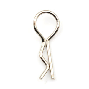 100pcs 1:10 Universal Scale Bend Body Clips Pins Sliver Black Buggy Shell RC Car Parts For Redcat HPI Himoto HSP Truck