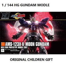 MOON Gundam Model HG 1/144 Banshee UNICORN Jegan AMS-123X-X Delta Armor Unchained Mobile Suit Kids Toys