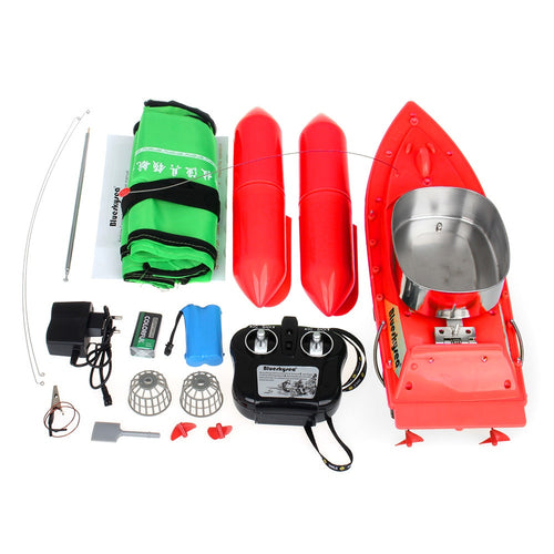 Blueskysea Updated T10 Mini RC Bait Boat Carp Fishing Boats 300M Remote Control Anti Grass Wind 1200G For Fish Finder Ship